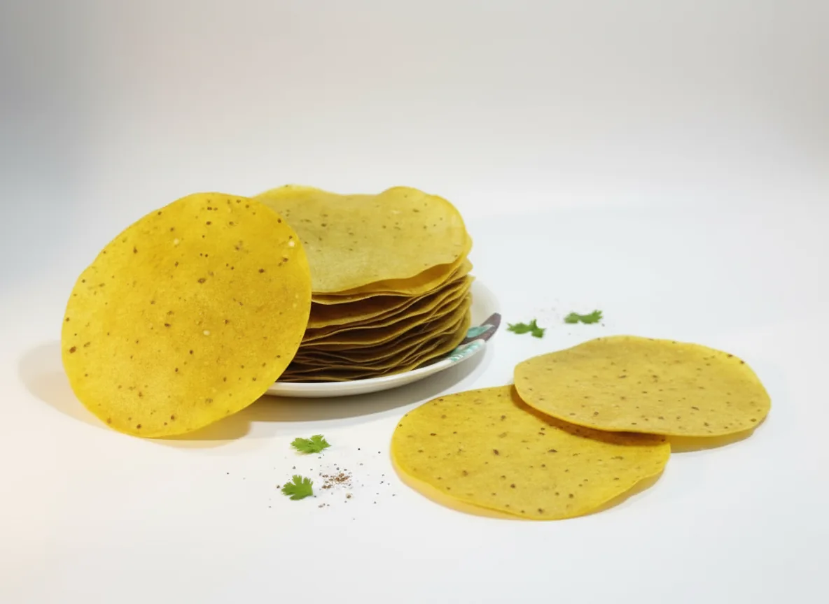 Pure Rice Khichiya Papad — Jeera