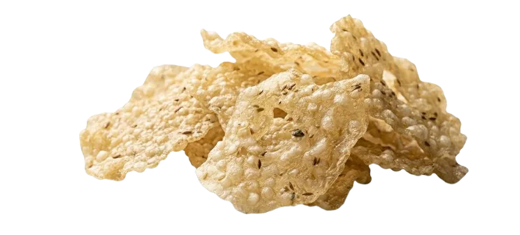 Golden Farali Sabudana Wafer / Weffer